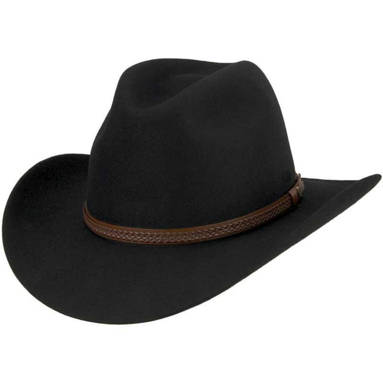 Akubra Kiandra - Black – Brisbane Hatters